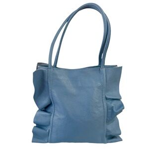 Chic Sky Blue Tote Bag